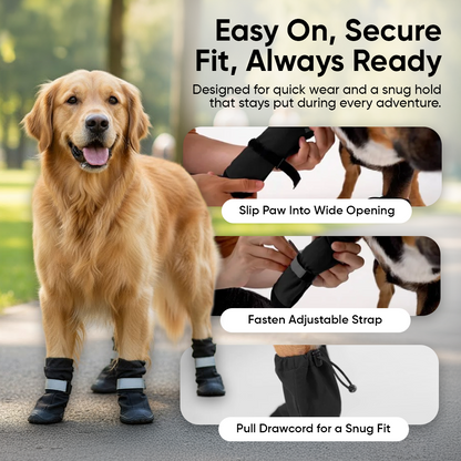 SummitPaw Winter Dog Boots
